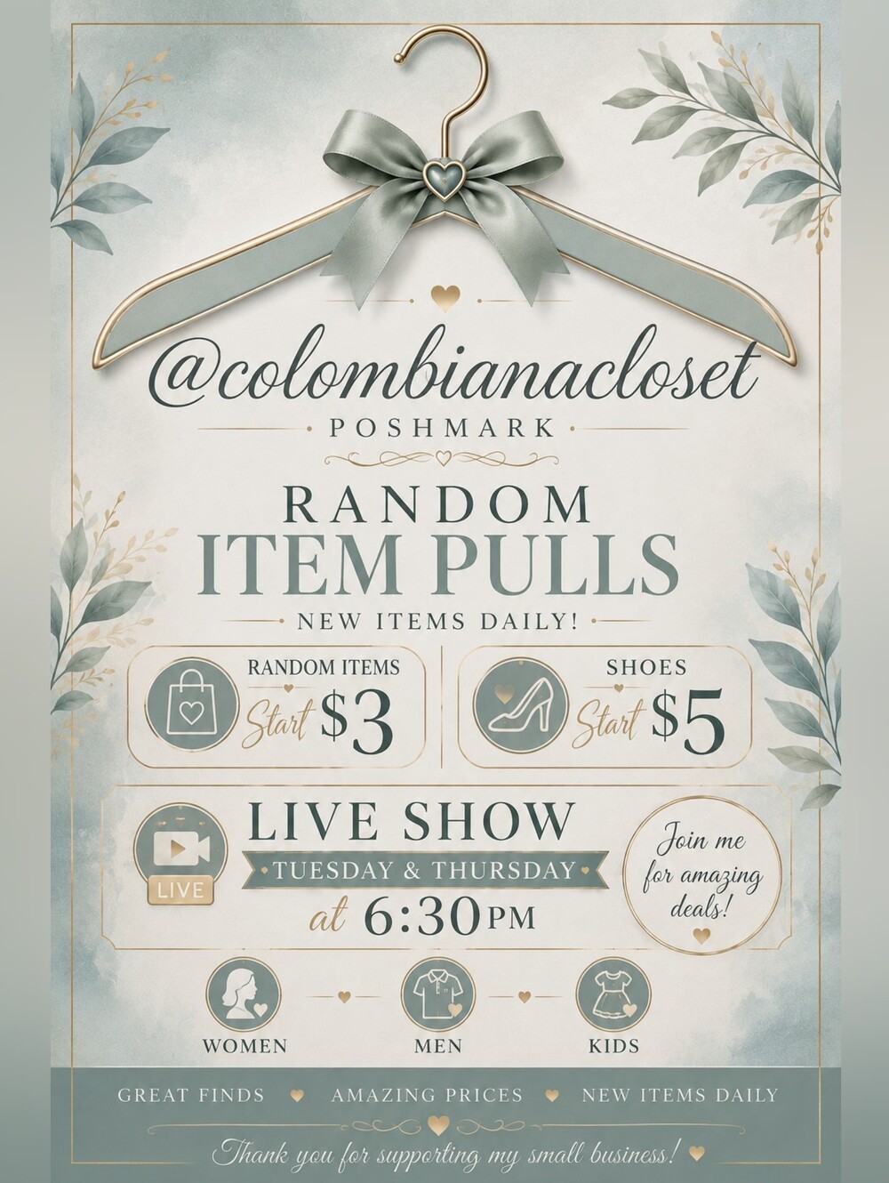 Next Show: 8/18/26 At 6:30pm